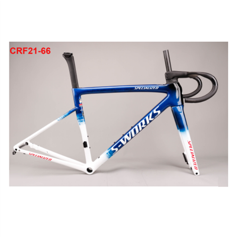 Khung carbon SWorks Tarmac SL8 Quick step phanh đĩa kèm ghi đông