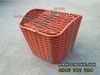 Giỏ xe đạp bằng nhựa có gọng thép