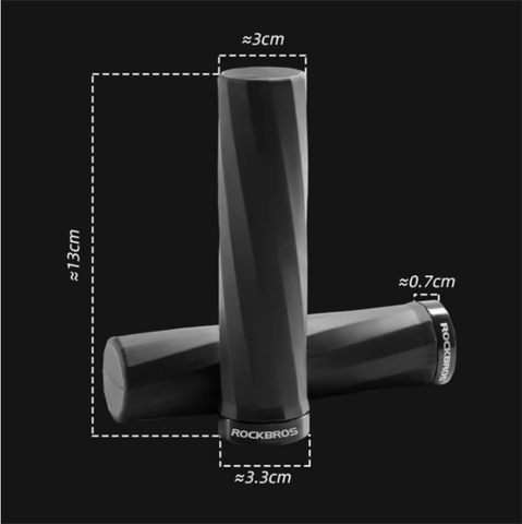 Tay nắm ROCKBROS 1 đầu có ốc chốt mã 7123