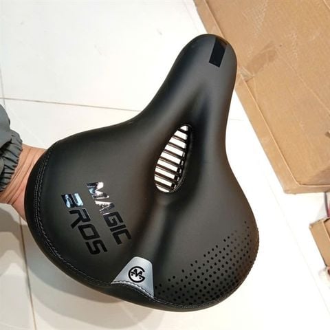 Yên xe đạp béo Magicbros rỗng giữa mã S101
