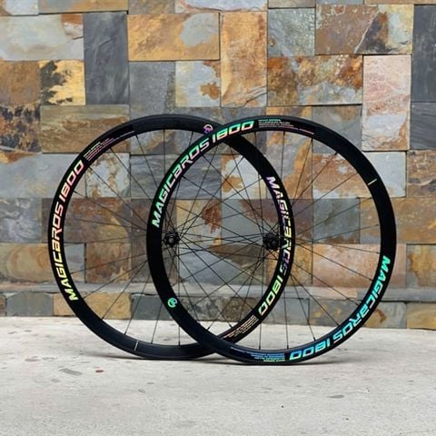 Vành road nhôm Magicbros 1800 phanh đĩa thả trục lớn