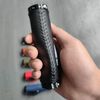 Tay nắm GRIPS da dẹt chỉ khâu có ốc chốt 2 đầu có gel