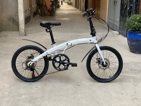 Xe đạp gấp càng đơ không giảm sóc BMW