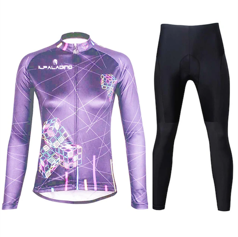 Quần áo dài đạp xe nữ Malciklo Ilpaladino