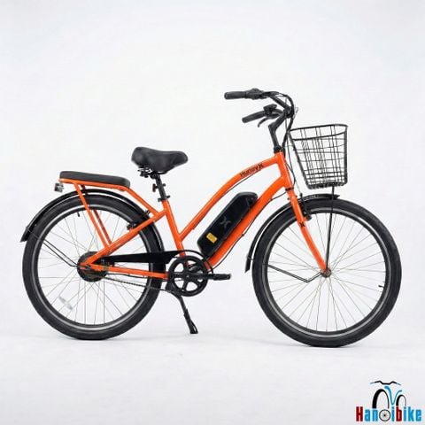 Xe đạp trợ lực HURLEY LAYBACK USA mẫu nữ 500W liền baga