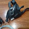Tay bấm xả shimano 3*8 speed hàng Fake