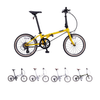 Xe đạp gấp Dahon Boardwalk D8 bánh 20inchs