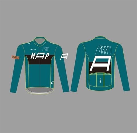 Áo dài tay đạp xe đội tuyển PASMAAP 2026