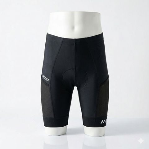 Quần bỉm ngắn đạp xe LI NING mã LCTK001-1 bỉm đỏ