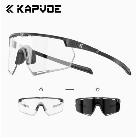 Kính đạp xe KPVOE 1 mắt gọng carbon 2026