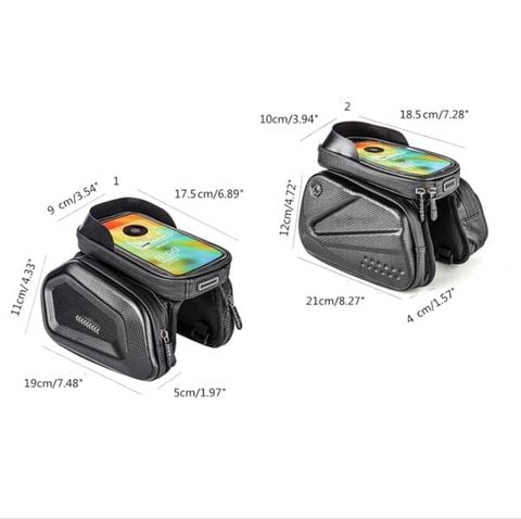 Túi khung vắt 2 bên ALVAS có điện thoại