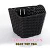 Giỏ xe đạp bằng nhựa có gọng thép