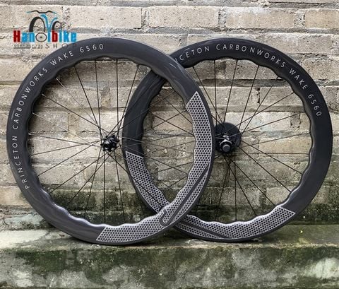 Vành Road Carbon Princeton 6560 hub CX9 phanh đĩa trục lớn