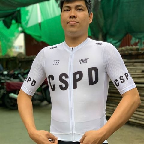 Áo ngắn tay đạp xe đội tuyển CSPD 2026
