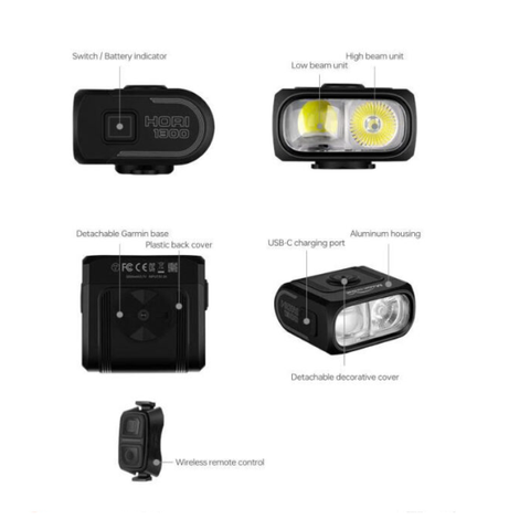 Đèn siêu sáng Magicshine HORI 1300