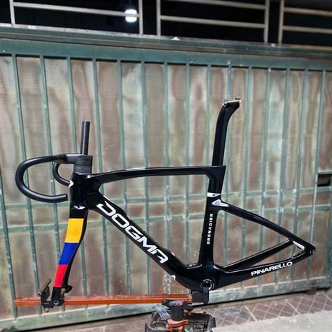 Khung road carbon Pina F 2026 phanh đĩa