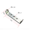 Giá chuyển đổi lắp Gác baga xe đạp cho khung không có 2 lỗ ốc 2 bên( KHÔNG BÁN CHỈ ĐỂ LẮP XE TRỢ LỰC )