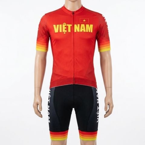 Quần áo ngắn đạp xe VIỆT NAM