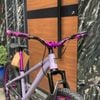 Xe MTB Dirt Jump PINK DS200 khung thép bánh 26 inchs