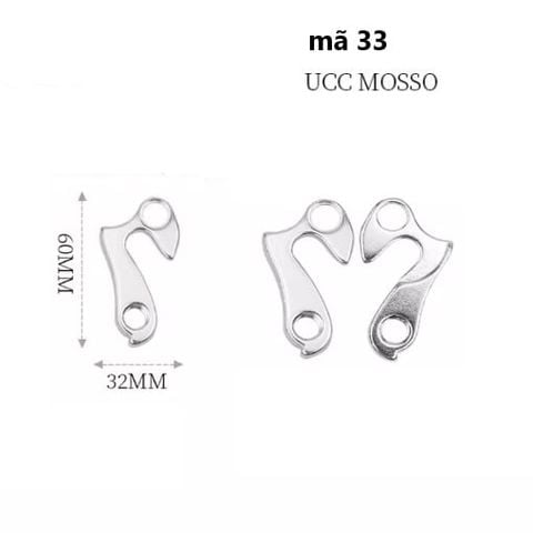 Móc treo đề sau cho khung UCC Mosso mã 33