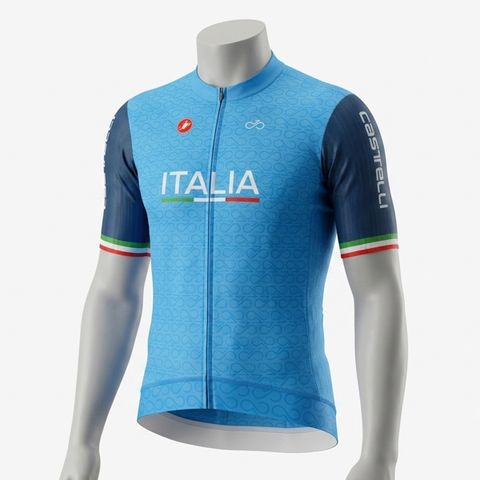 Áo ngắn tay đạp xe đội tuyển ITALIA 2026