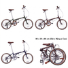 Xe Đạp Gấp Dahon Boardwalk D10 bánh 20inchs
