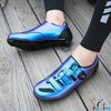 Giày Đạp Xe Đạp Thể Thao Chuyên Nghiệp 1 Khóa Vặn 2 Khóa Dán Đế Cứng Sport Có Can Cá SPD Nam Nữ