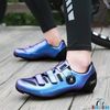 Giày Đạp Xe Đạp Thể Thao Chuyên Nghiệp 1 Khóa Vặn 2 Khóa Dán Đế Cứng Sport Có Can Cá SPD Nam Nữ