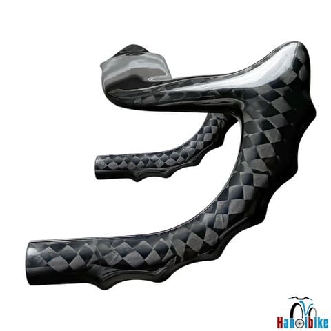 Ghi đông carbon sừng BALUGOE mã CDBS 2502
