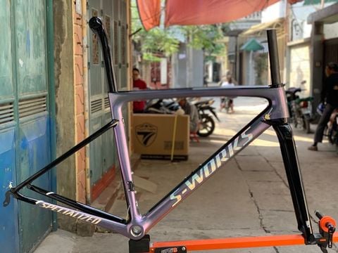 Khung Road Carbon Swork SL6 loại 1 ốc