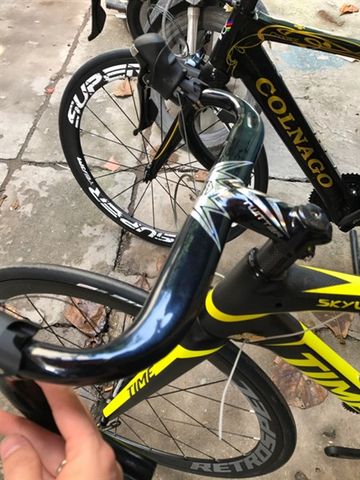 Ghi đông road nhôm Twitter liền potang