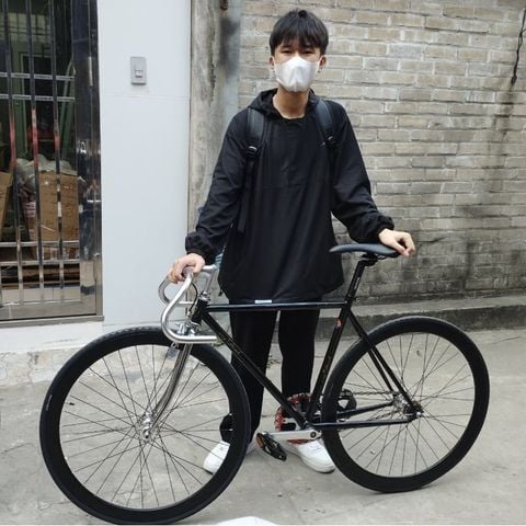 Xe đạp Fixed Gear Jayjo Song & Friend vintage lắp phanh