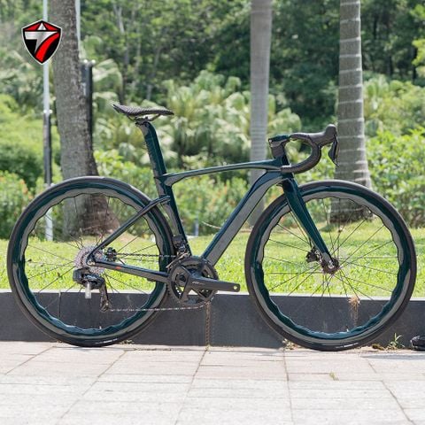 Xe đạp Road Twitter Cyclone 2026 Full carbon Group điện Wheel top