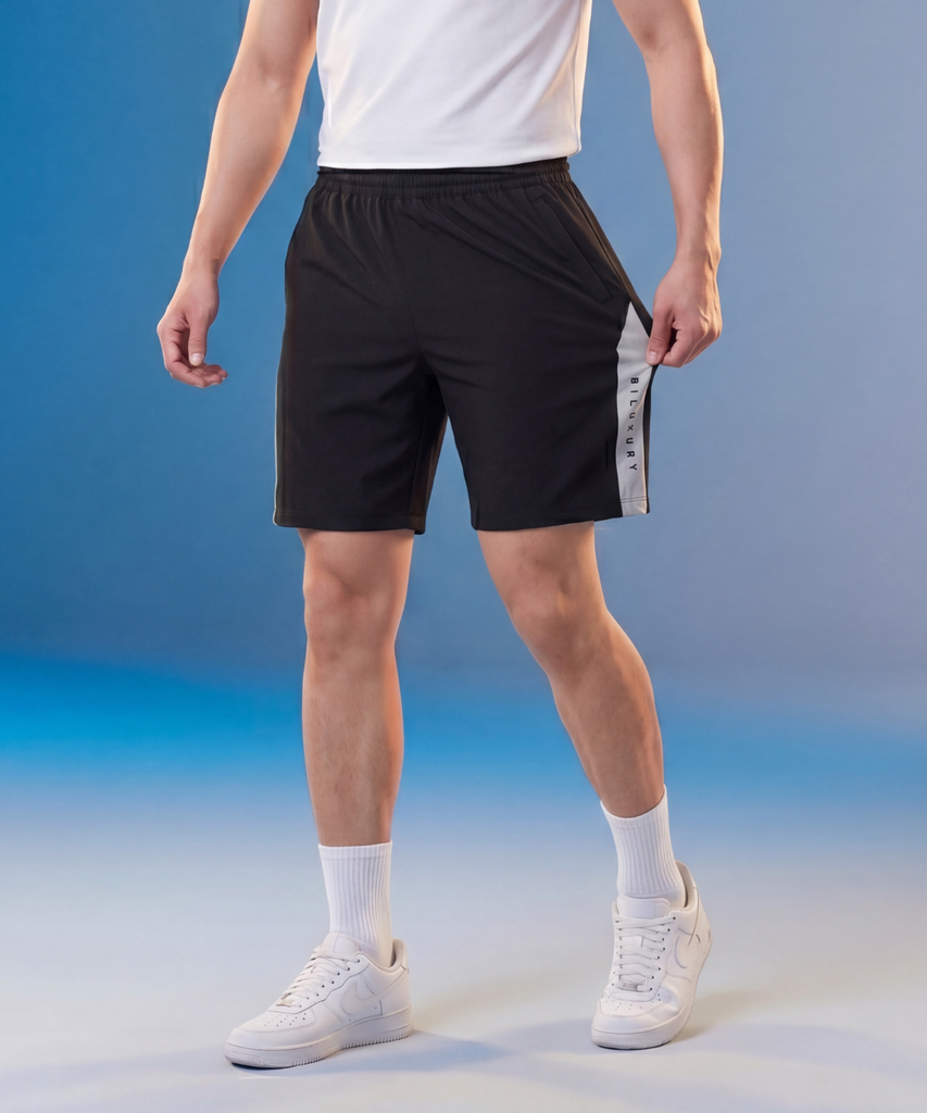  Quần Short Gió Thể Thao Cao Cấp Nam Biluxury 1QDGT601DEN/GHS/TTT 