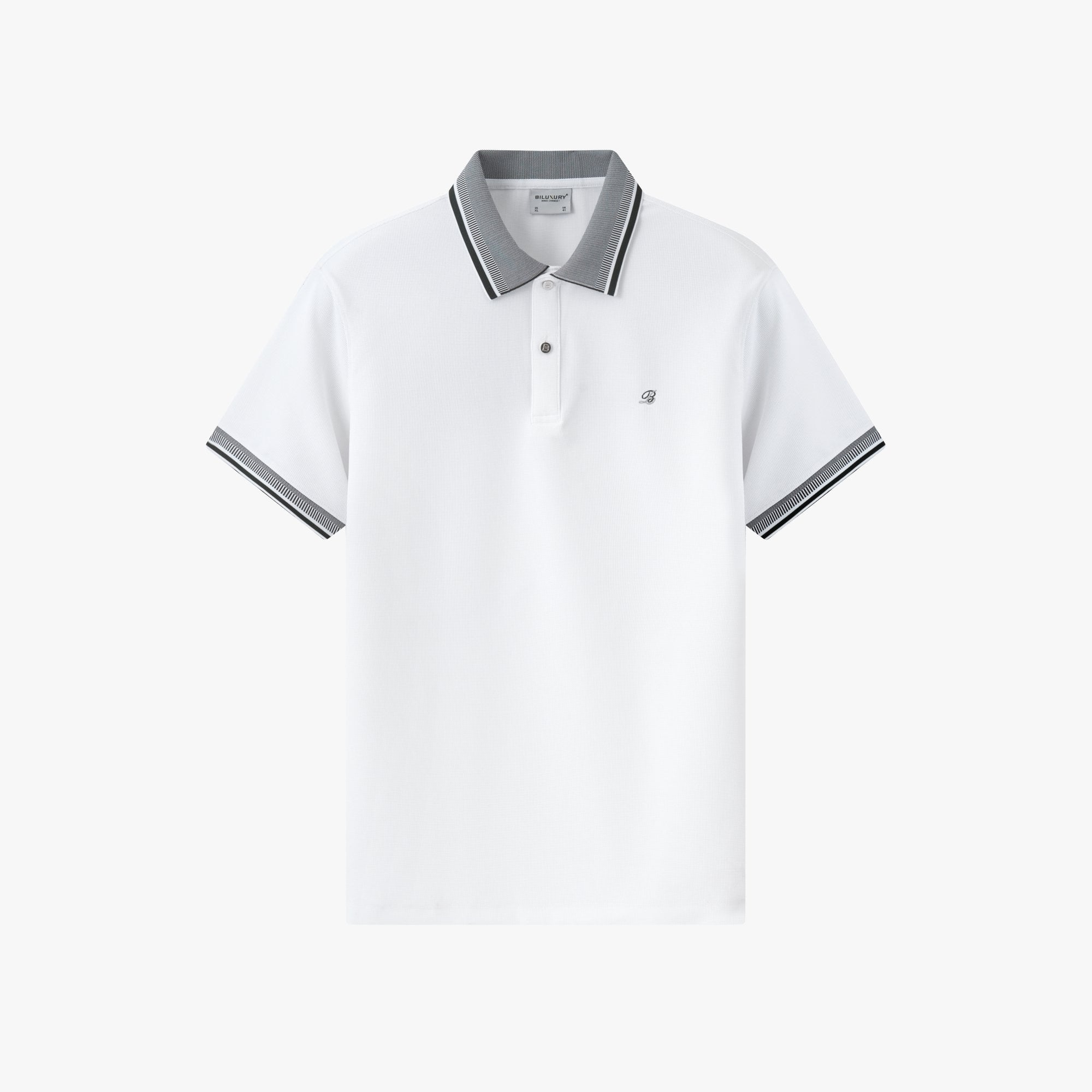  Áo Polo Biluxury Cao Cấp Thiết Kế Cổ Họa Tiết 1APCT601TRK 