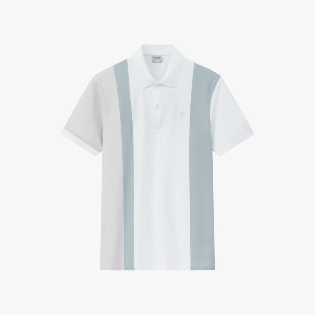  Áo Polo Trắng Thiết Kế Đường Kẻ Sọc Cao Cấp 1APCT671TRK 