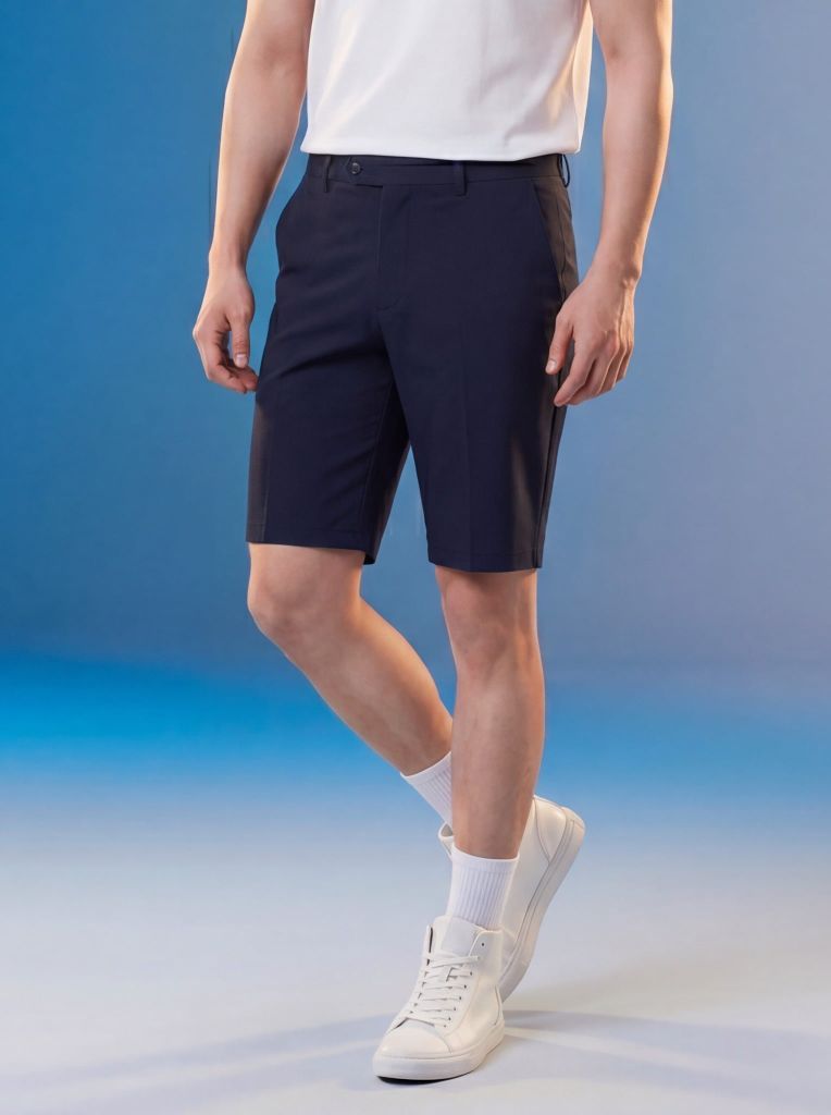  Quần Ngố Kaki Bền Màu, Chống Nhăn 1QNGT601 