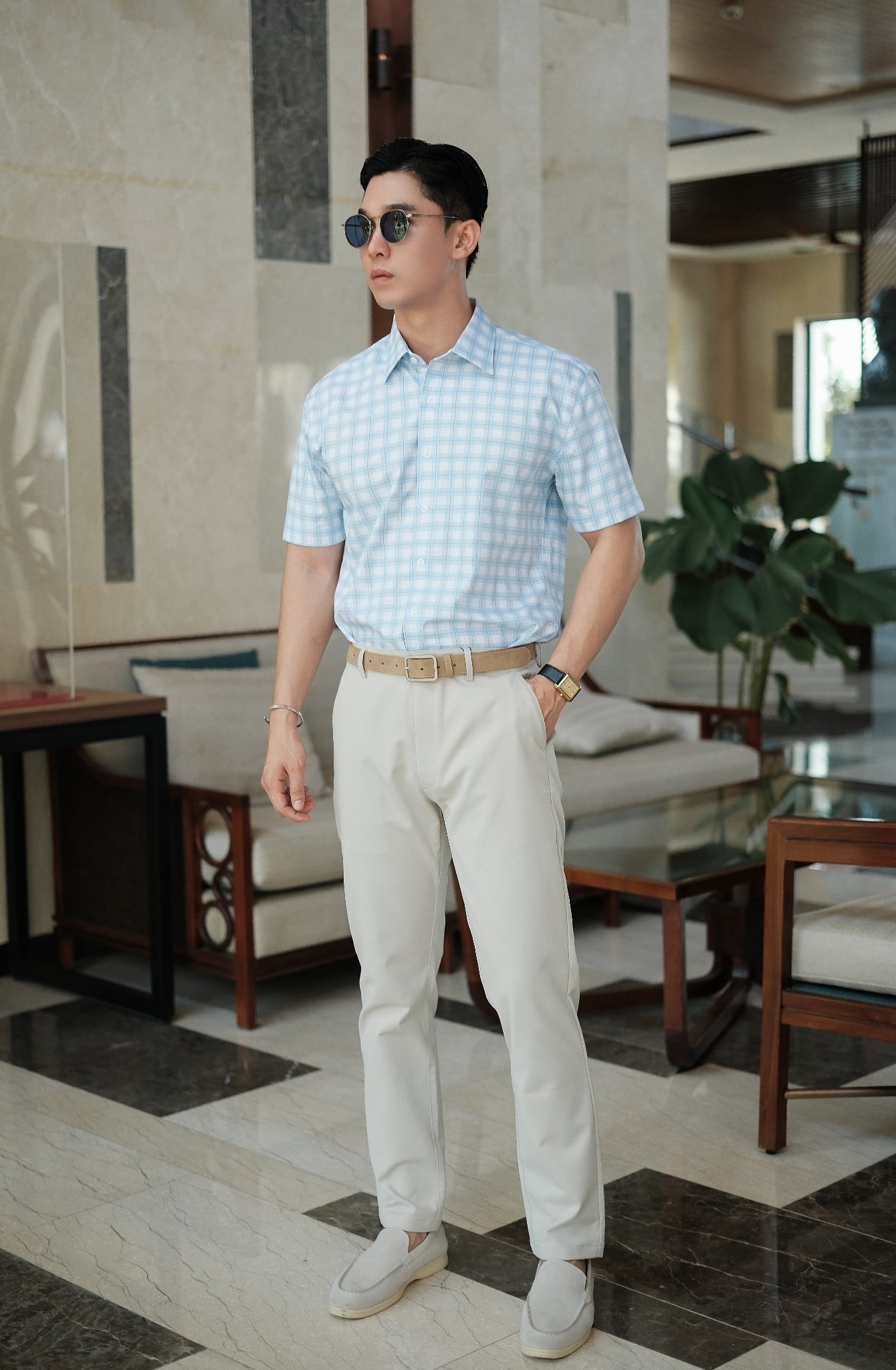  Quần Kaki Cao Cấp, Thiết Kế Basic Bền Màu, Co Giãn 1QKKT600 