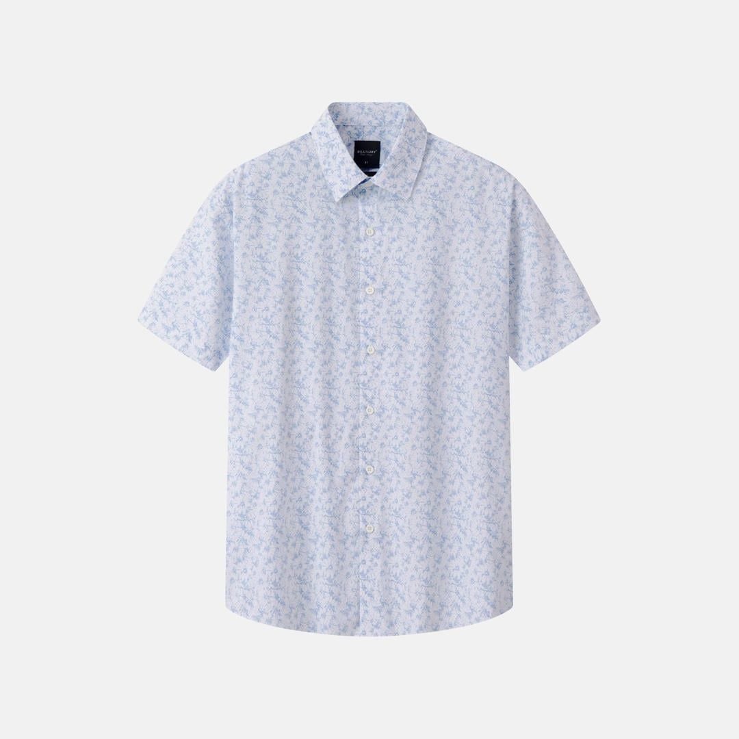  Áo Sơ Mi Cộc Tay Thiết Kế Hoạ Tiết Cao Cấp 1SMCH660TRK 