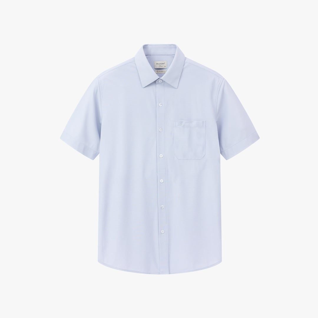  Áo Sơ Mi Ghi Sáng FOR BOSS Cao Cấp 1SMCT676GHS 