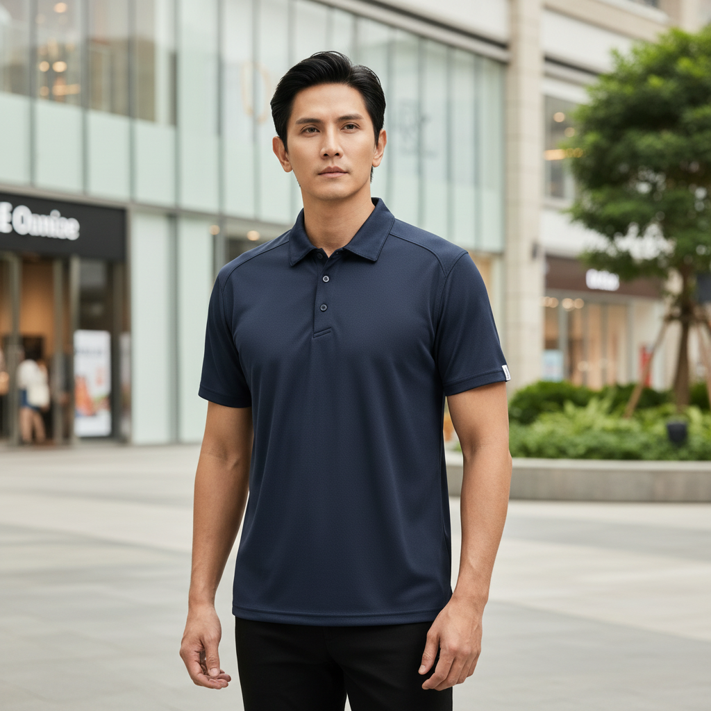  AirCool Polo “Polo siêu nhẹ – Mặc như không, mát như đá!” 8APCB428TTT 