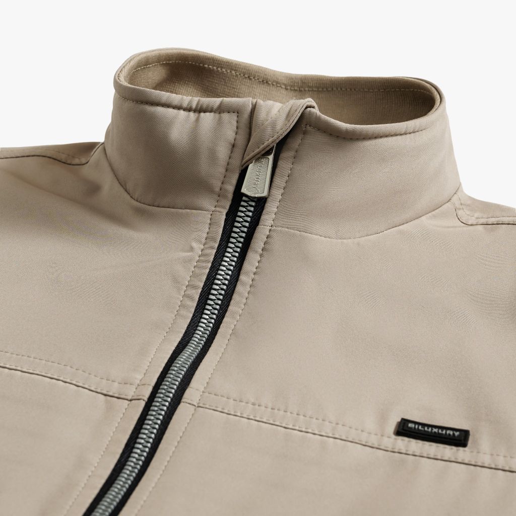  Áo Jacket Thiết Kế Chần Bông Cao Cấp, Giữ Ấm, Chống Bụi Bẩn 9AKPT504BEI 