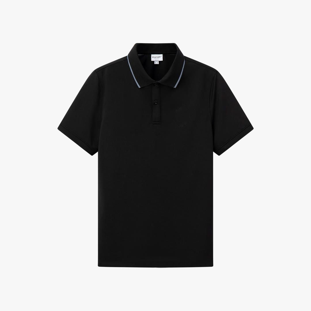  Áo Polo Đen Thiết Kế Basic, Thoáng Mát, Bền Màu 9APCT047DEN 