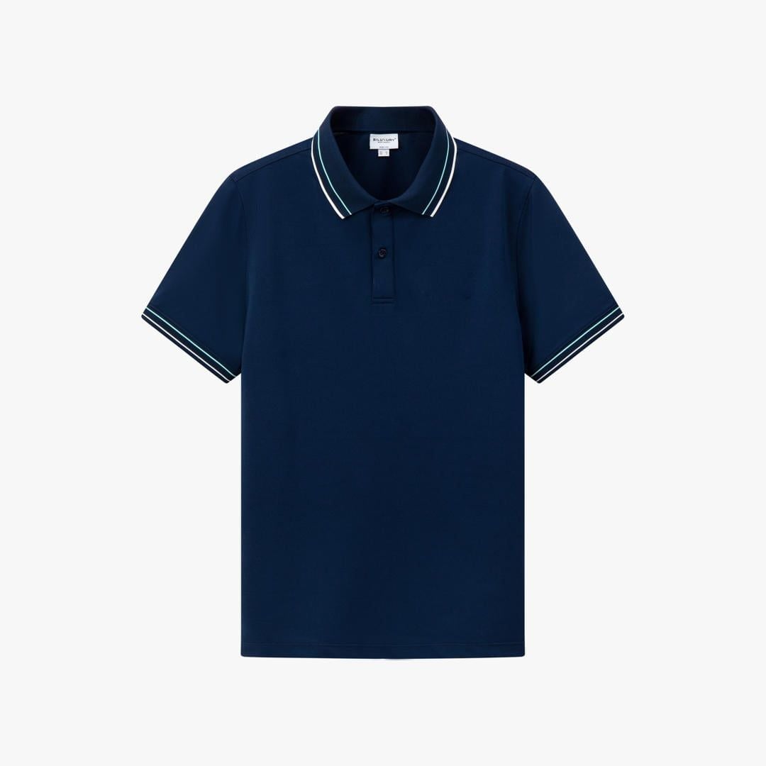  Áo Polo Tím Than Thiết Kế Basic, Thoáng Mát, Bền Màu 9APCT048TTT 