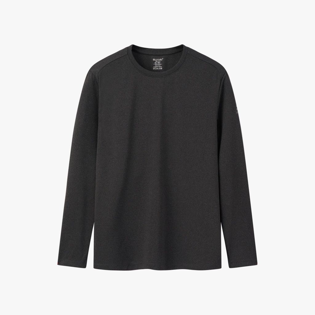  Áo Thun Giữ Nhiệt Ghi Tối Thiết Kế Basic Bền Màu, Co Dãn 7ATOT301GHT 