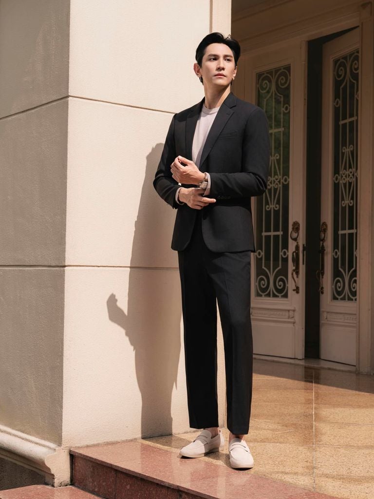  Quần Vest Đen/Tím Than Cao Cấp, Sang Trọng 9QAVB005DEN/TTT 