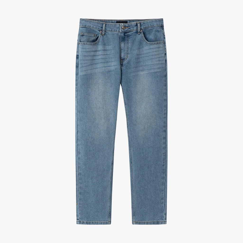  Quần Jeans Xanh Nhạt Cao Cấp Bền Màu, Chống Xù, Giữ Form 9QBDB021XNH 