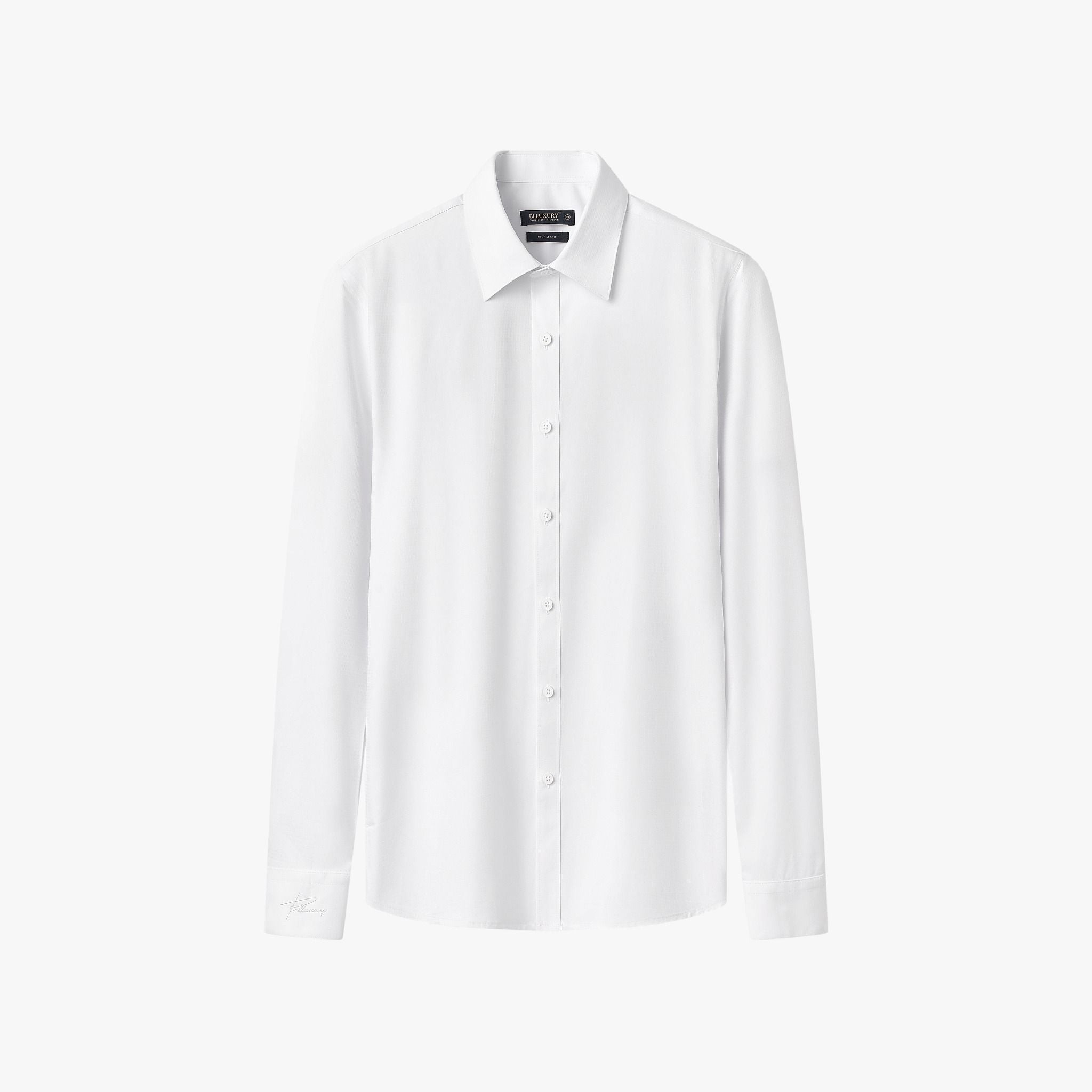  Áo Sơ Mi Dài Tay Trắng Cao Cấp, Chống Nhăn Nhàu, Chống Bám Bẩn 9SMDH560TRK 