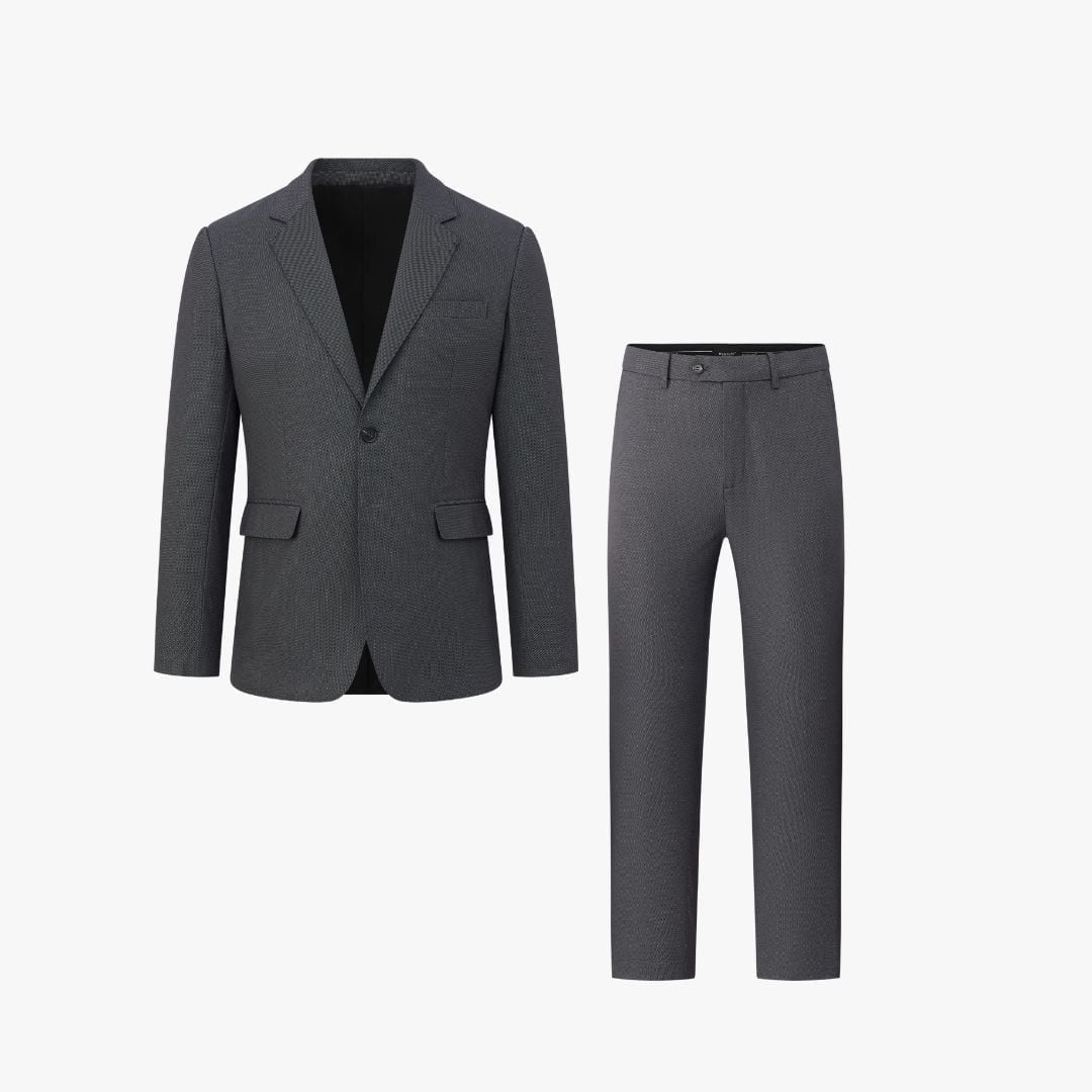  Bộ Suit Cưới Ghi Tối Biluxury Cao Cấp 9AVBH521GHT_9QAVH521GHT 