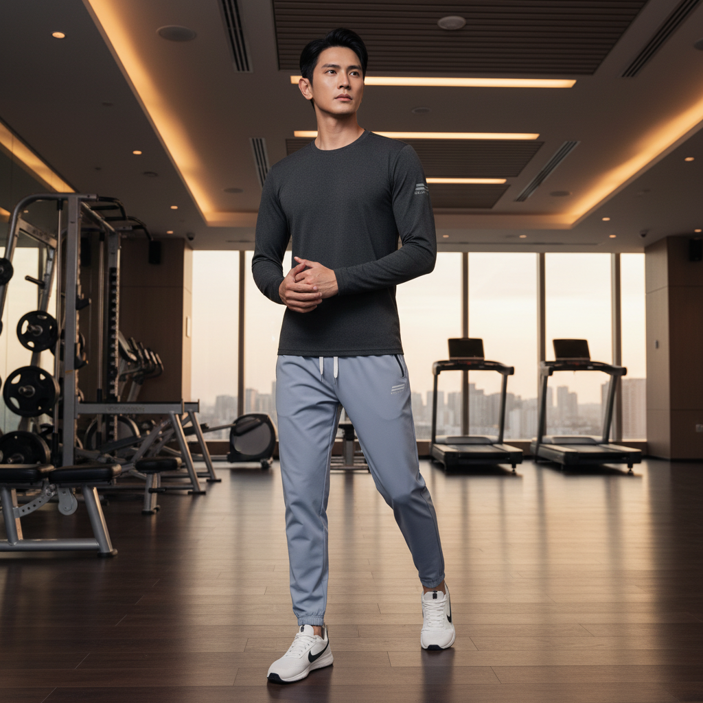  Áo Thun Giữ Nhiệt Ghi Tối Thiết Kế Basic Bền Màu, Co Dãn 7ATOT301GHT 